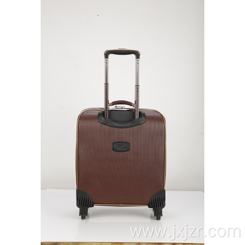 Attractive super mute pu luggage case